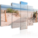 Quadro - Mattina in Spiaggia 100X50Cm Erroi
