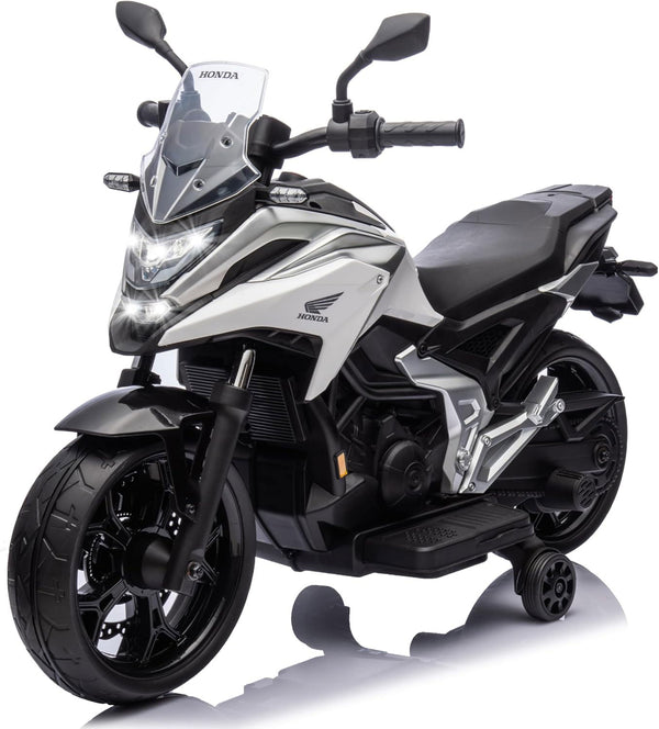 online Moto Elettrica per Bambini Licenza Ufficiale Honda NC750X 12V 4,5Ah Bianco
