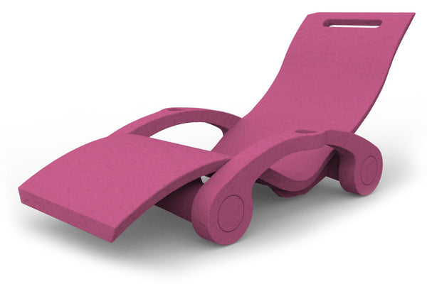 Lettino Chaise Longue Galleggiante da Esterno Giardino Arkema Serendipity Fuxia sconto