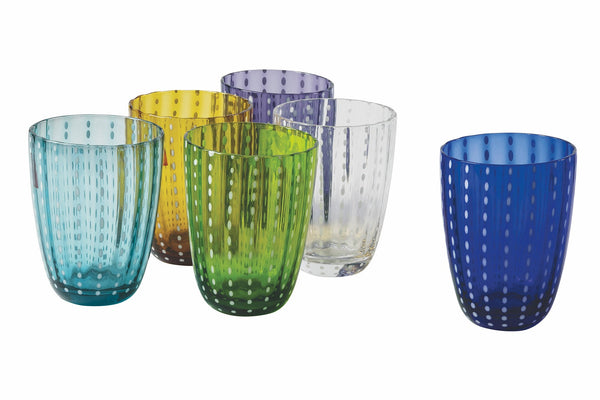 prezzo Set 6 Bicchieri Acqua in Vetro 300 ml Villa d'Este Home Tivoli Kalahari