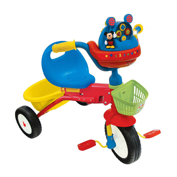 sconto Triciclo Topolino Mickey Pieghevole con Luci e Suoni per Bambini