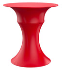 Tavolino da Giardino Componibile Ø37x47 cm in Resina Arkema Olimpo Cherry