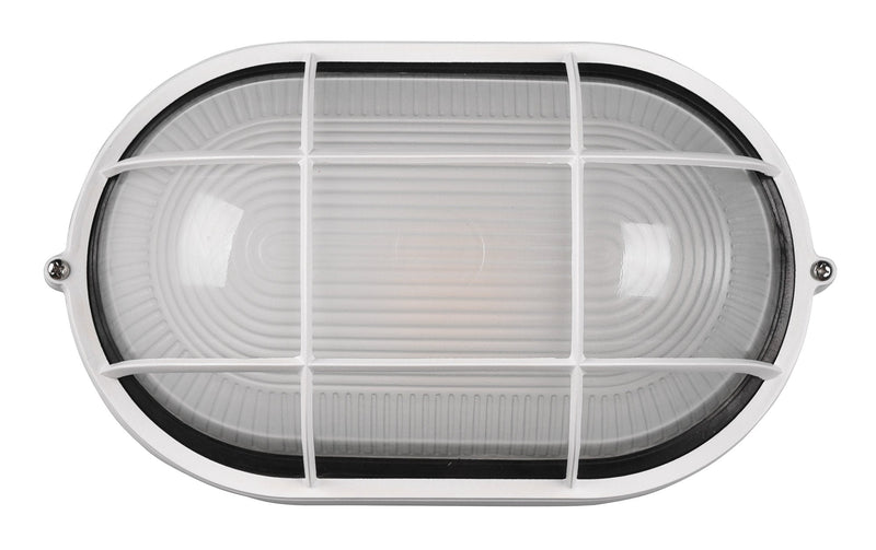 Plafoniera da Esterno Attacco E27 in Alluminio Bianco Opaco