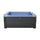 Vasca Idromassaggio da Esterno Spa Smontabile 160x160x65 cm 6 Persone Oslo Sapphire Pannello OLED