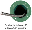 Fontana da Giardino con Doppio Rubinetto Belfer 42/ARRF Ciclamino