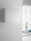 Pensile da Bagno 1 Anta Push 50x18x47,5 cm in Legno TFT Bali Twist Bianco