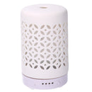 Diffusore ceramica bianco con spina cm Ø9,3xh15,4