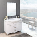 Mobile Bagno 85cm TFT Venus Bianco Specchio