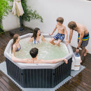 Piscina Idromassaggio Gonfiabile Riscaldata Ø193x73 cm Toscana Plus con Raggi UV