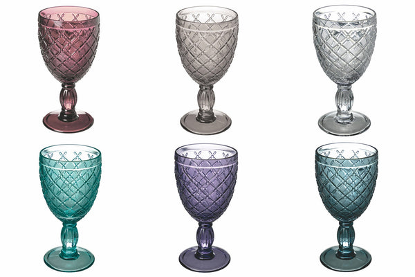 online Set 6 Calici in Vetro 280 ml Villa d'Este Home Tivoli Castle
