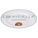 Set 4 Piattini Dolce Ø19x1,5 cm in New Bone China VdE Tivoli 1996 Le Travisate Bianco