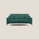 Divano 2 Posti 146x95x91 cm in Tessuto Petrolio