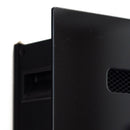 Camino Elettrico da Incasso Effetto Fiamma 101,6x14x54,6 cm 750W/1500W Nero 