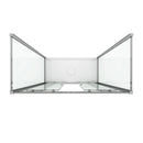 Box Doccia 3 Lati 2 Ante Scorrevoli In Cristallo Trasparente 6mm H198 Fosterberg Viborg Trio Varie Misure