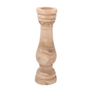Portacandele legno cm Ø13xh52