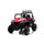 Macchina Elettrica per Bambini Licenza Ufficiale Polar 24V Fuoristrada 2 Posti Rosso