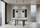 Tavolo Allungabile 120-380x90x77 cm Bridge Evolution Marmo