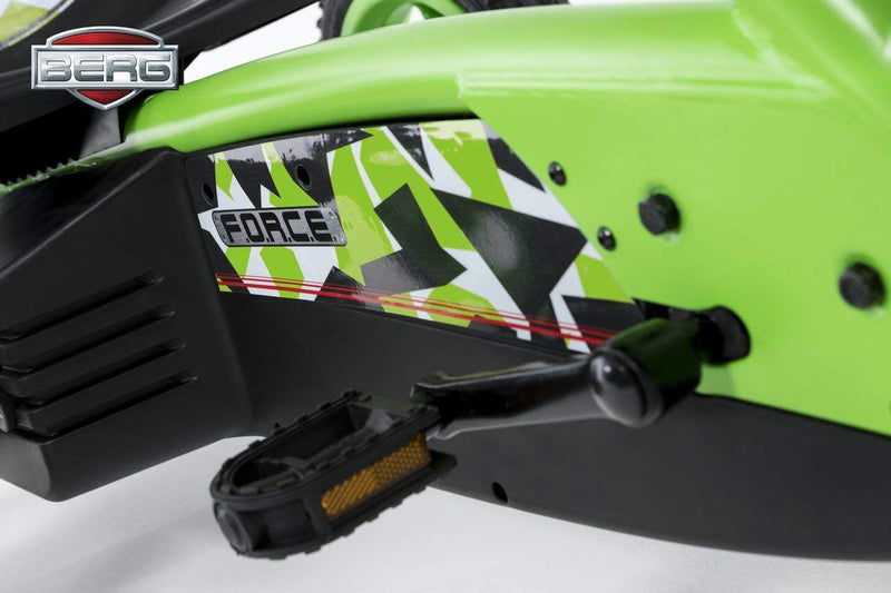 Auto a Pedali Go Kart per Bambini Berg Rally Force Verde