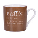 Set 6 tazzine Caffè Ø6x6 cm in New Bone China VdE Tivoli 1996 Chocolate