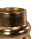 Portavaso resina oro lucido cm Ø45xh120