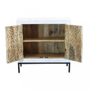 Mobile Cornell 80x40x80 h cm in Legno Marrone