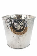 Secchiello Portabottiglie Champagne Ovale in Acciaio Soriani