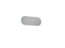 Applique da Interno a LED in Metallo Nickel Opaco