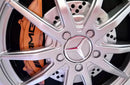Macchina Elettrica per Bambini 12V con Licenza Mercedes GTR AMG Bianca