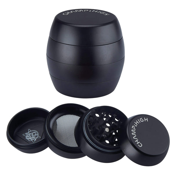 online Grinder Ø40 mm 4 Livelli per Spezie Erbe e Tabacco Nero