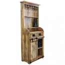 Mobile Yorick 90x40x190 h cm in Legno Marrone