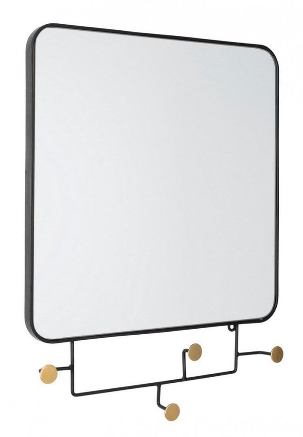 sconto Specchio con Appendini Korbit T19 in Metallo