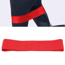 Fascia di Resistenza per Allenamento Gambe e Glutei in Nylon Rosso