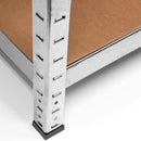 Set 2 Scaffalature Modulari 180x90x40 cm 5 Ripiani max 875 Kg in Metallo e MDF