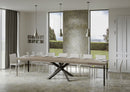 Tavolo Allungabile 200-460x90x77 cm Volantis Premium Cashmere Telaio Antracite 