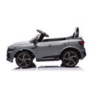 Macchina Elettrica per Bambini 12V Licenza Ufficiale Audi SQ8 E-Tron con Telecomando e Sedile Pelle Grigio