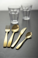 Servizio Set di Posate 24 Pezzi in Acciaio Lucido Villa d'Este Home Tivoli Madison