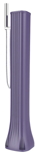 Mini Doccia Solare da Giardino Lavapiedi Miscelatore e Doccetta Mobile Arkema Happy Go Viola