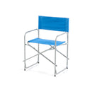 Sedia Pieghevole Regista 32x59x80 cm in Acciaio Regista Blu