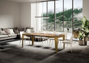 Tavolo Allungabile 180-440x90x77 cm Flame Evolution Quercia Naturale