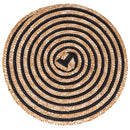 Set 4 Tovagliette Ø38 cm  in Paglia e Carta VdE Tivoli 1996 Spiral