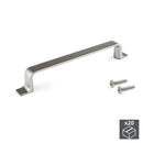 Maniglie per Mobile Interasse 128 mm Zama Nichel Satinato 20 Pezzi Emuca