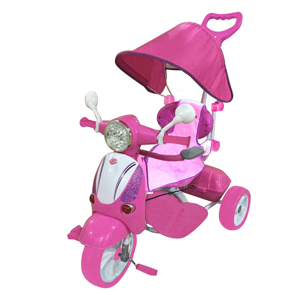 prezzo Triciclo a Spinta per Bambini Seggiolino Reversibile Hornet Rosa