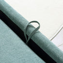 Poltrona Letto Singolo Schienale Regolabile 96x84,5x87,5 cm in Tessuto effetto Lino Verde