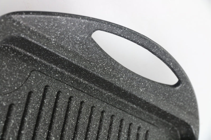 Bistecchiera Rettangolare Antiaderente in Alluminio 45x27cm Soriani Marble Steack