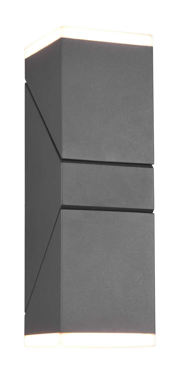 acquista Applique da Esterno a LED SMD in Allumnio Pressofuso Antracite