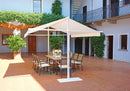 Gazebo da Giardino 4x3m in Alluminio Tessuto Poliestere Vorghini Marquise Deluxe