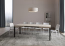  Tavolo Allungabile 140-244x90x77 cm Everyday Cashmere Gambe Antracite