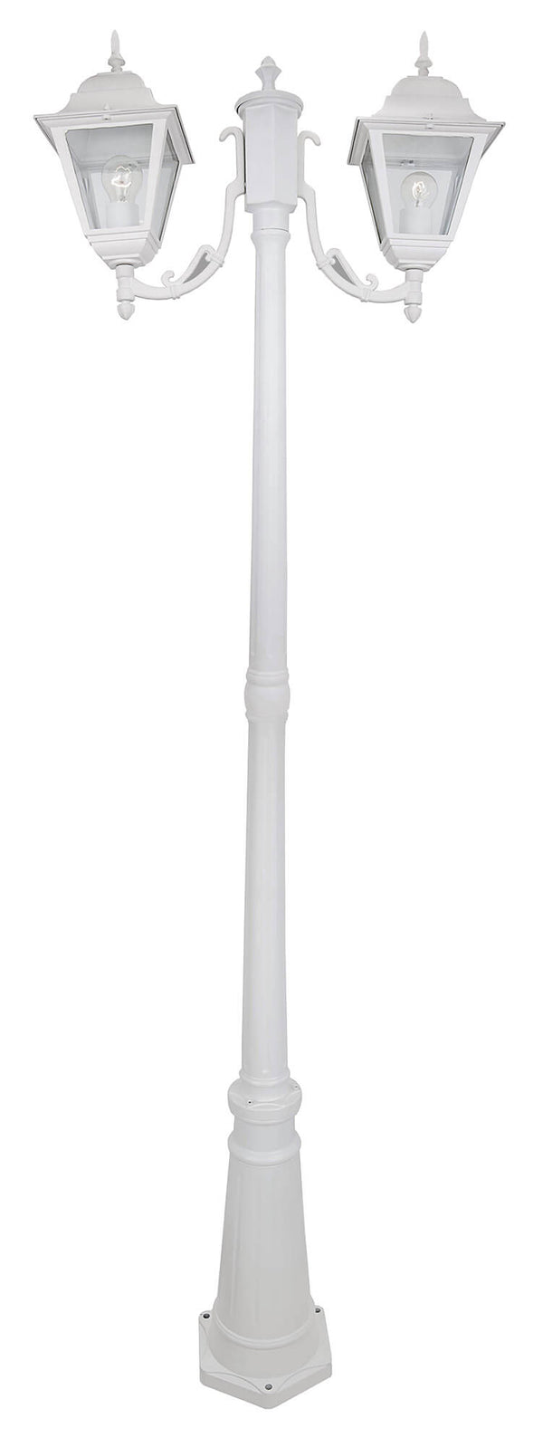 acquista Paletto da Esterno Lampione H200 cm Bauer New York Bianco