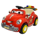 Macchina Elettrica per Bambini 12V Kidfun Cartoon Rossa