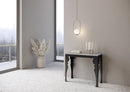 Consolle Allungabile 90-300x40x77 cm in Nobilitato Grigio